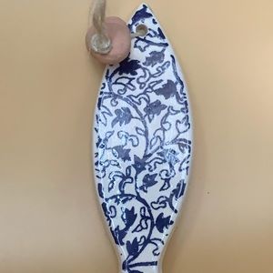 Wall/Car hanging Small Good Fortune Fish Intricate Plant Style